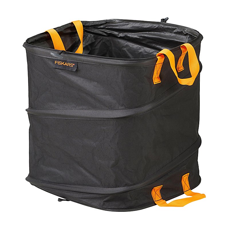 Fiskars Gartensack Ergo Pop-Up, Fassungsvermögen 73 Liter