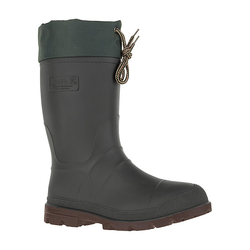 Kamik Winter-Gummistiefel Icebreaker, khaki, Größe 41