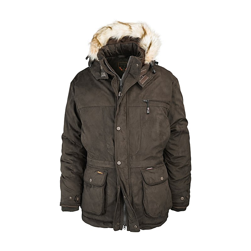 Hubertus Herren-Ansitzjacke Iceland, oliv-braun, Größe 64