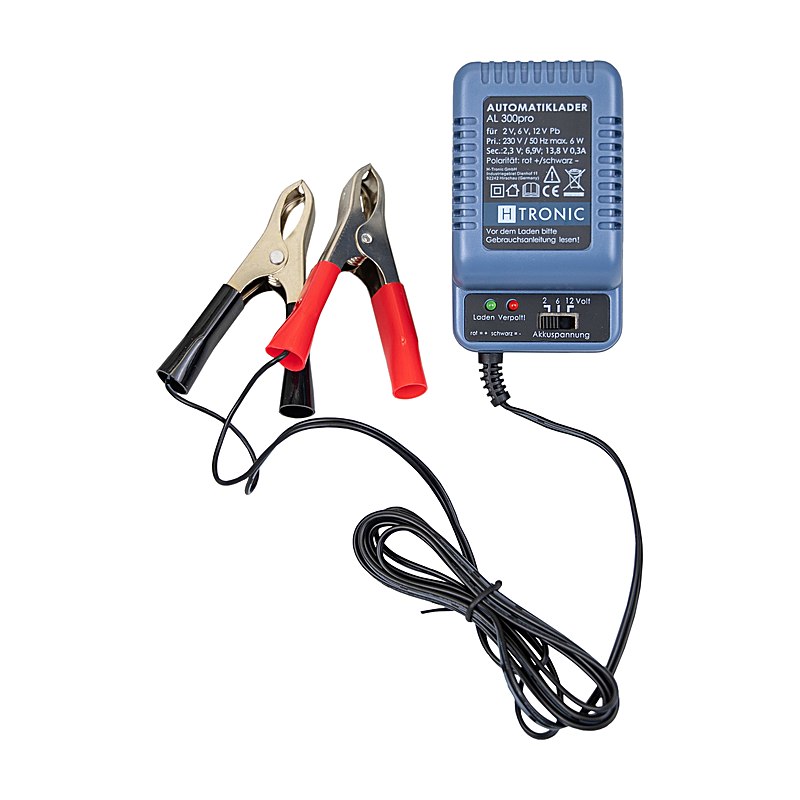 Ladegerät für Akkus 6-12 Volt