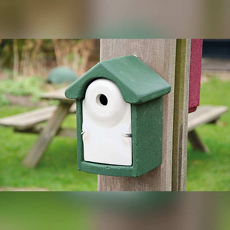 CJ Wildlife Nistkasten Holzbeton, Flugloch-Ø 28 mm