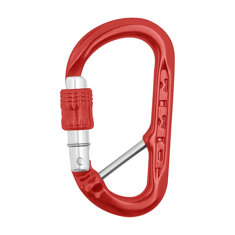 DMM Materialkarabiner XSRE Lock Captive Bar, rot