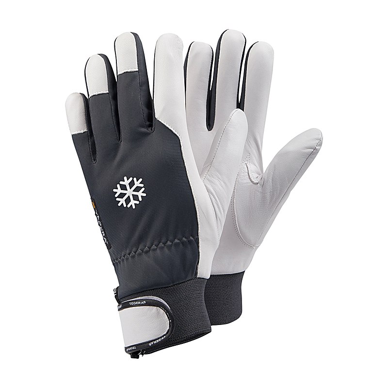 Tegera 117 Winter-Montagehandschuhe, grau, Größe 9