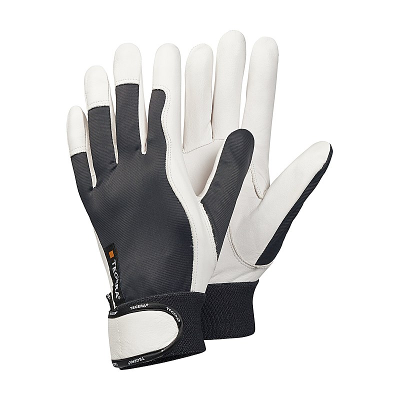 Tegera 116 Montagehandschuhe, grau, Größe 7