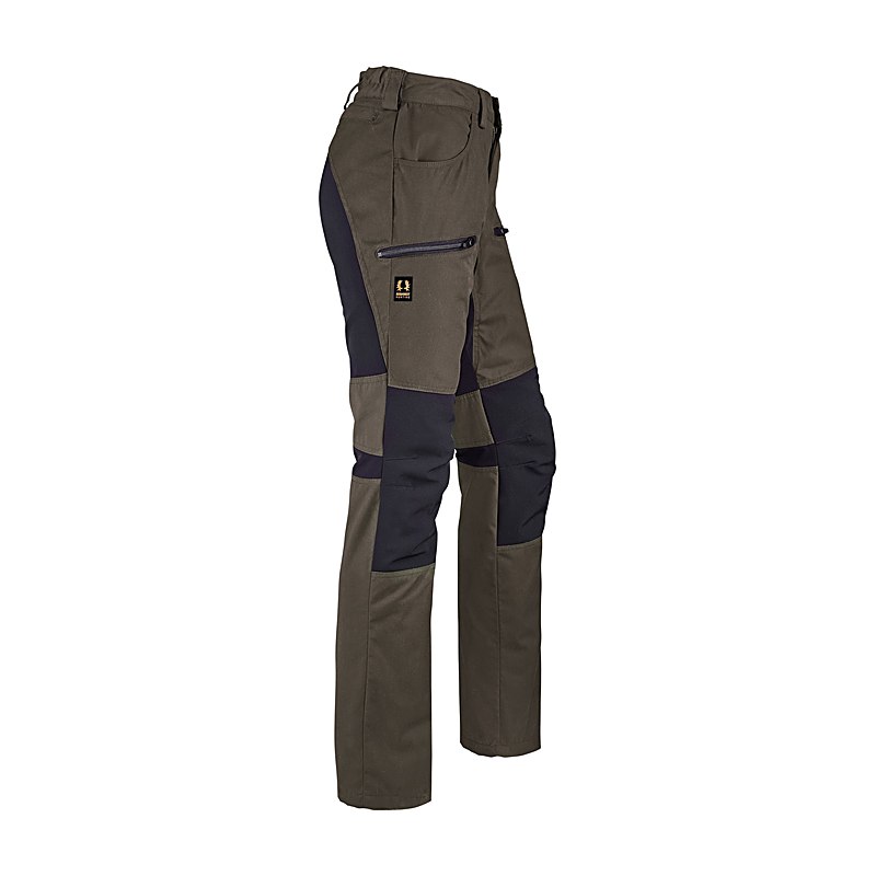 Nordforest Hunting Thermo-Jagdhose Stretch Trosa, oliv-schwarz, Größe 48