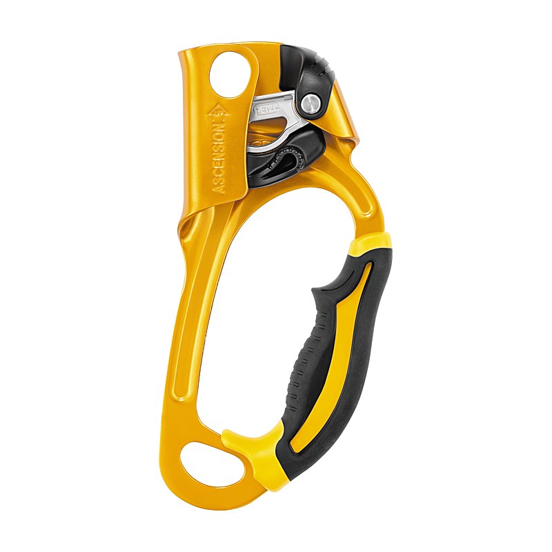 Petzl Ascension Ascender Righthanded (Maat - Right, Kleur - Black/Yellow)