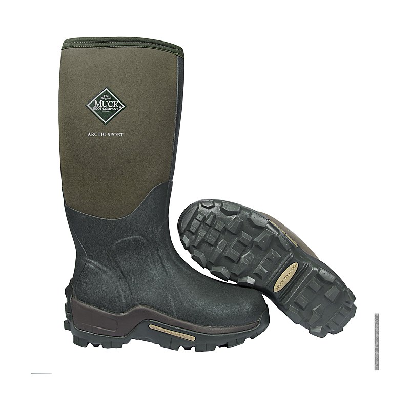 Muck Boot Winter-Gummistiefel Arctic Sport High, moss, Größe 7