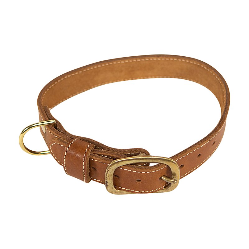 Hundehalsung aus Rind-Vollleder, 48 cm