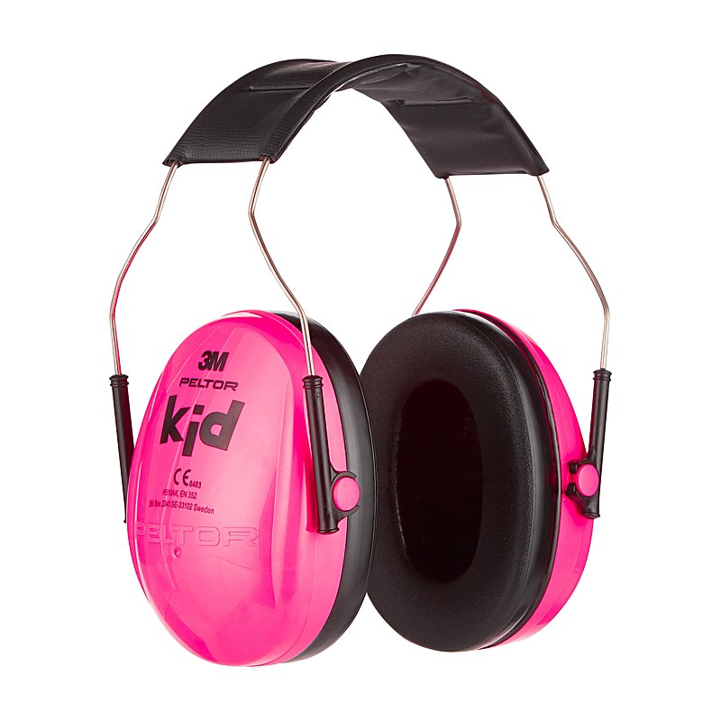 Gehörschutz Peltor Kid, neonpink