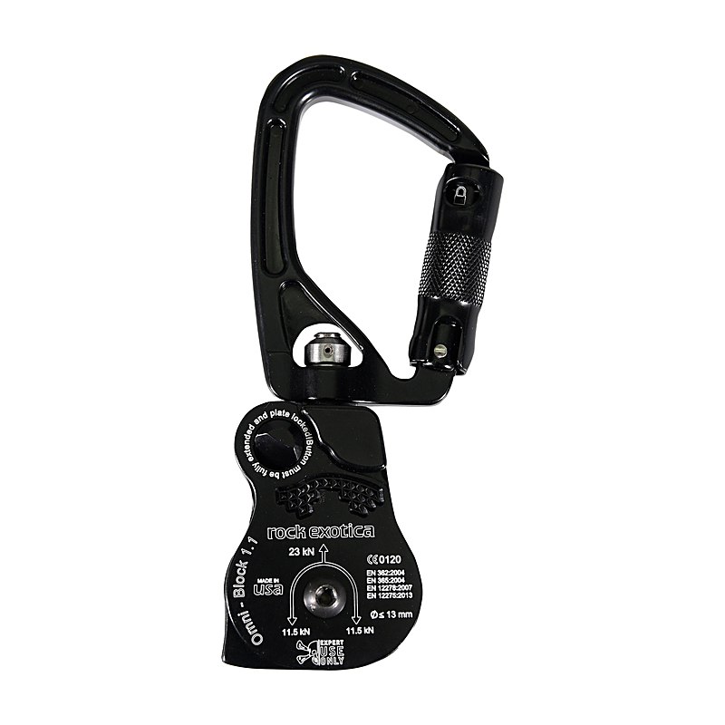 Rock Exotica Seilrolle Omni Block SwivaBiner 1.1"