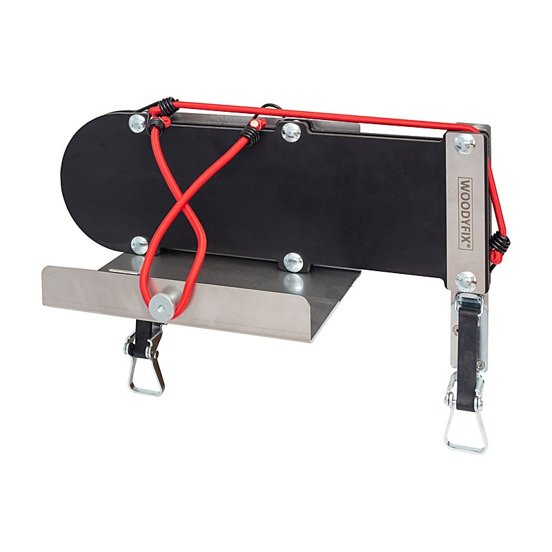 Woodyfix Motorsägenhalter mit Sappie- und Kanisterhalter WF3