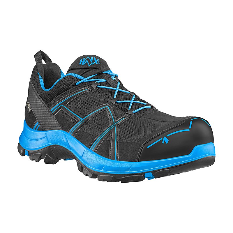 Haix Sicherheitsschuhe Black Eagle Safety 40.1 low, black-blue, Größe 7
