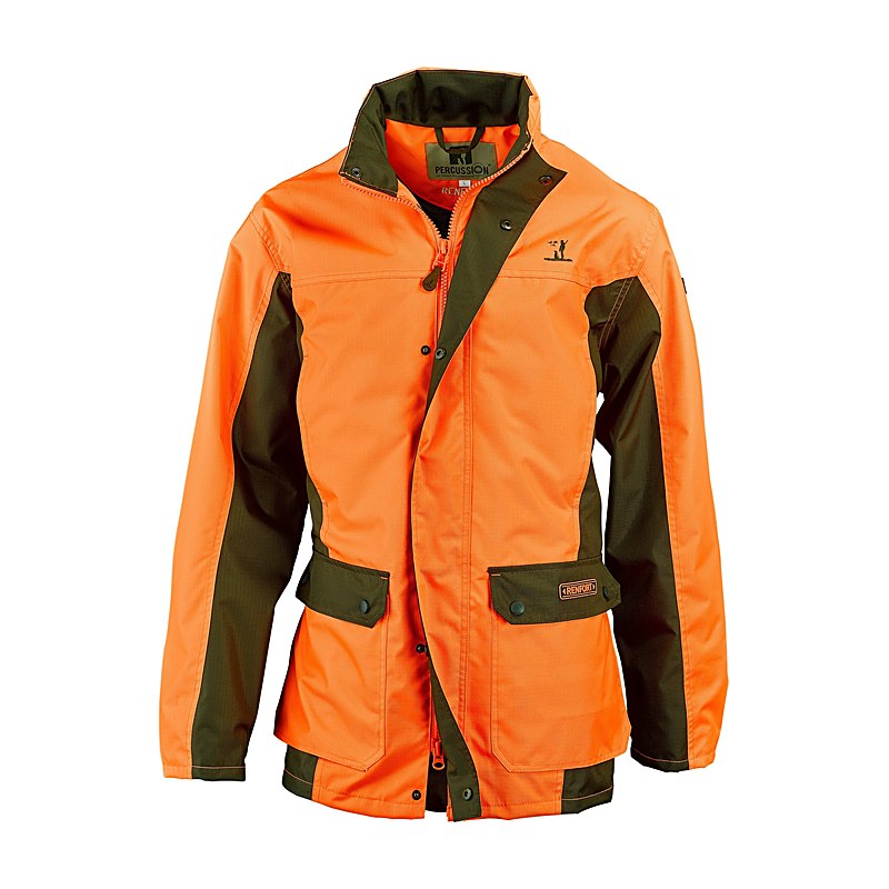 Percussion Herren-Treiberjacke Traque Renfort, orange, Größe XXL