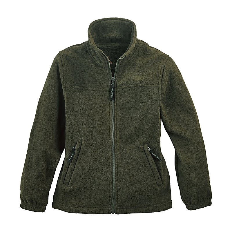 Hubertus Kinder-Fleecejacke Frischling, oliv, Größe 176