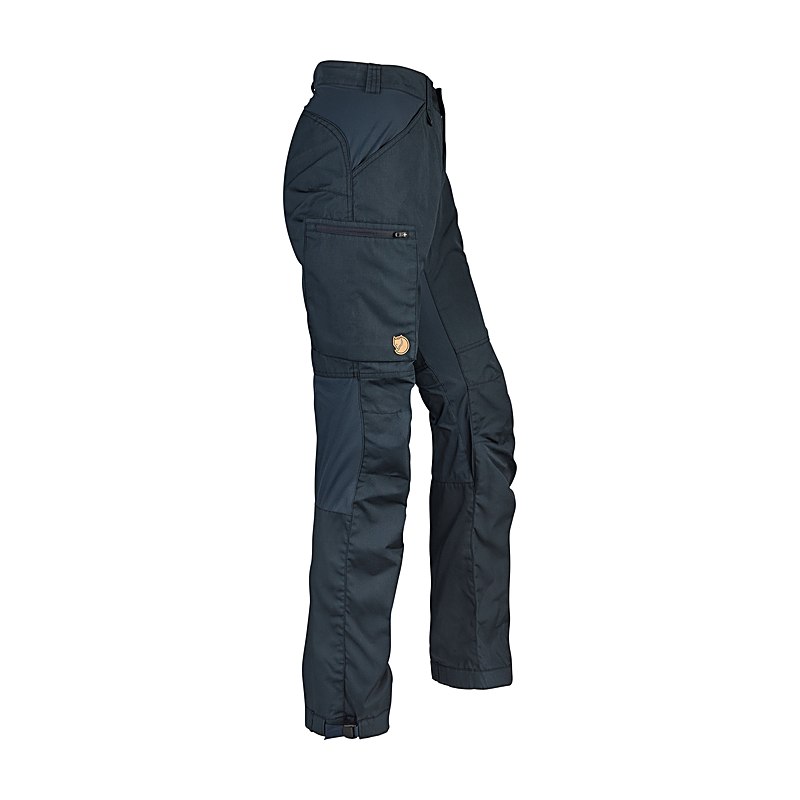 Fjällräven Damenhose Kaipak Curved, dark navy, Größe 38