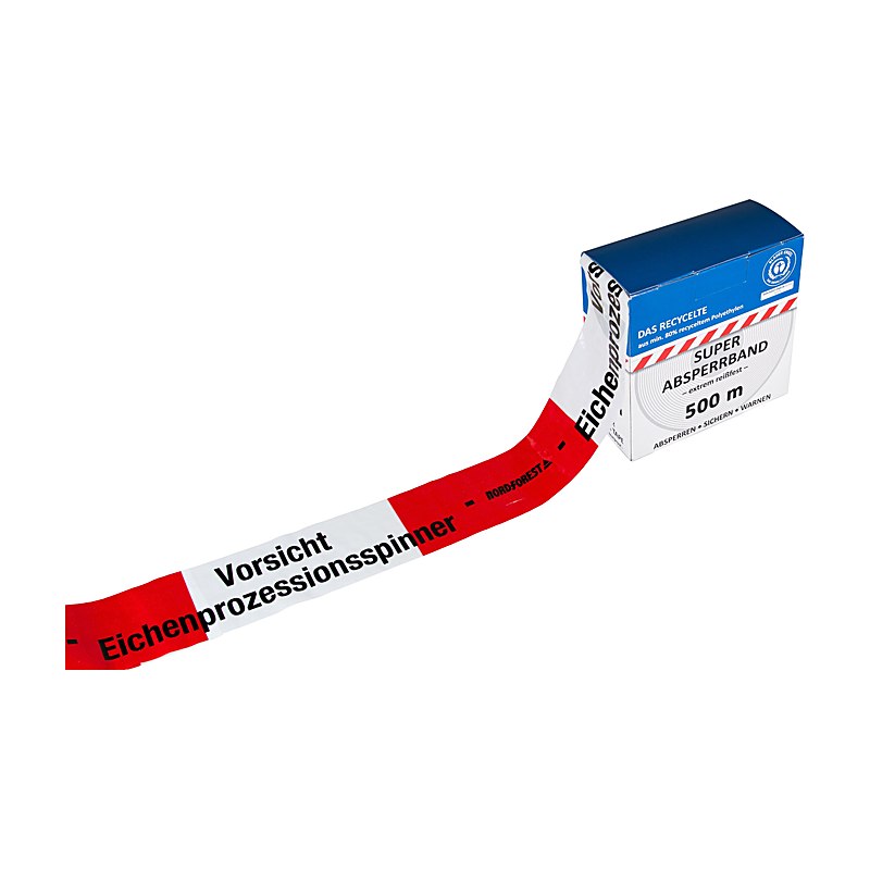 Nordforest Absperrband Eichenprozessionsspinner