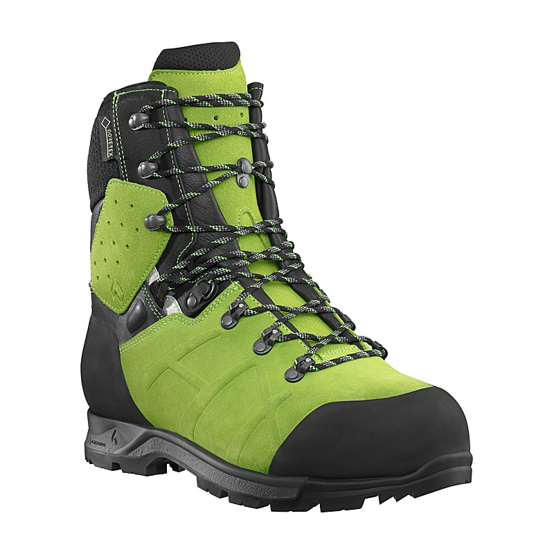 Haix Schnittschutzstiefel Protector Ultra 2.0 GTX, lime-green, Größe 9,5