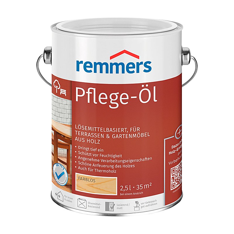 Remmers Pflege-Öl farblos, 2,5 Liter