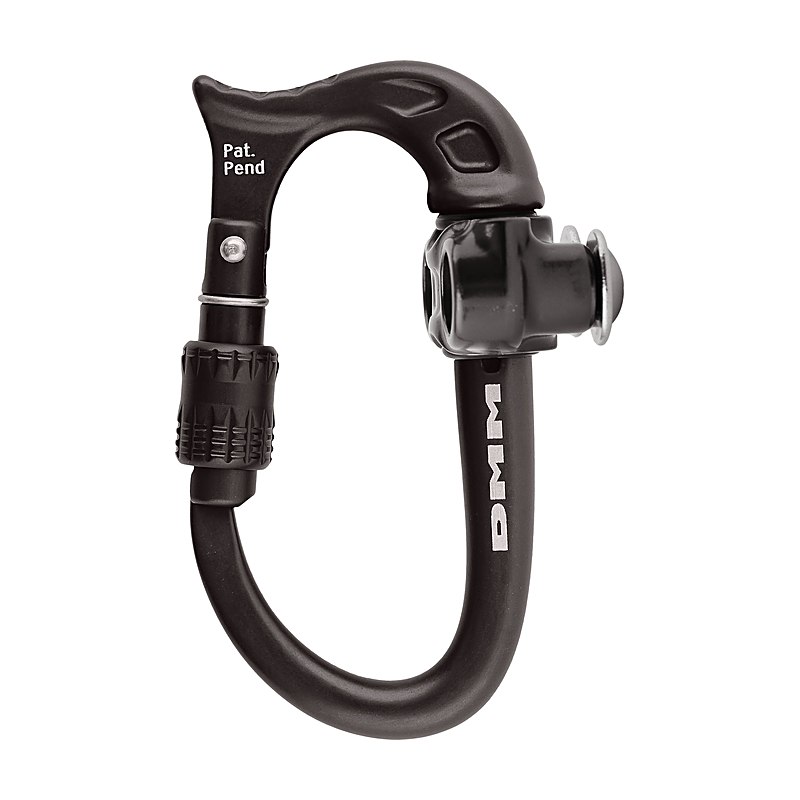 DMM Materialkarabiner Micro Vault, matt grey