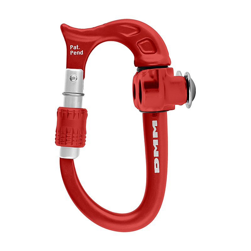 DMM Materialkarabiner Micro Vault, red