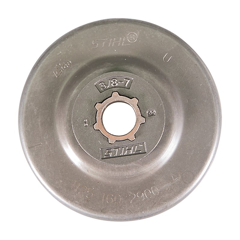 Stihl Ringkettenrad 3/8", 7 Zähne, Nabengröße Stihl klein