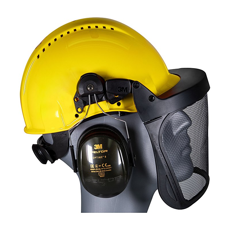Peltor Kopfschutz-Kombination G3000M, H520, V5C, gelb