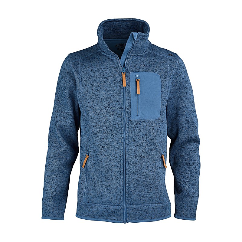 OS-Trachten Strickfleecejacke, marine, Größe XXL