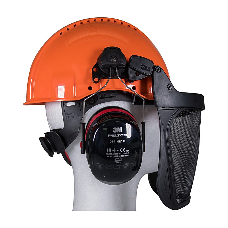 Peltor Kopfschutz-Kombination G3000M, H540, V5B, orange