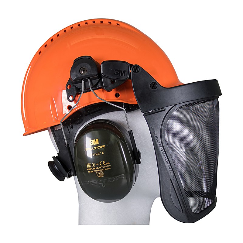 Peltor Kopfschutz-Kombination G3000M, H520, V5B, orange