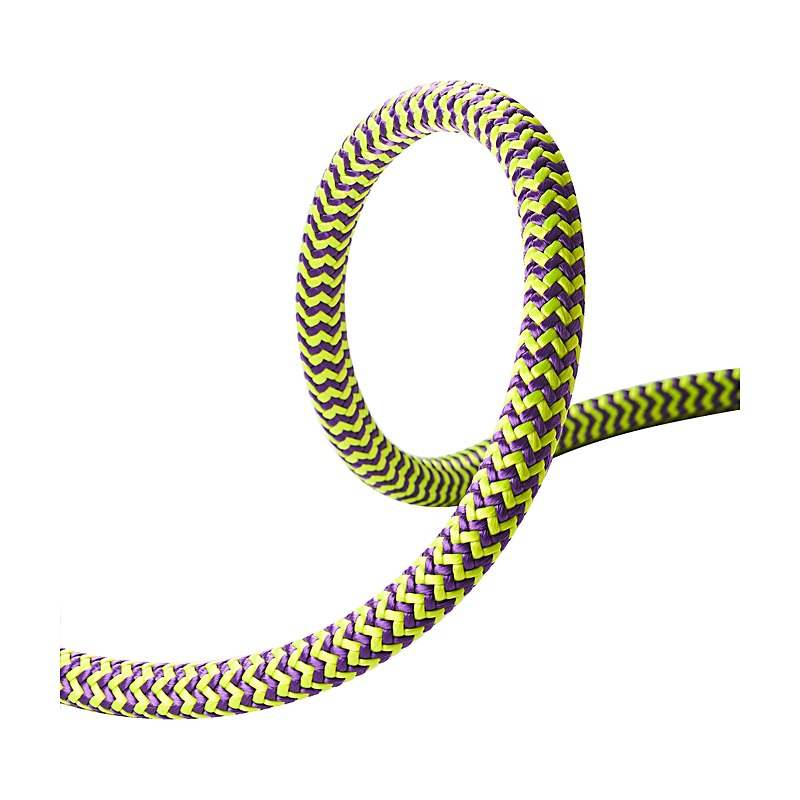 Edelrid Baumkletterseil Woodpecker, violet-citrus, 45 m
