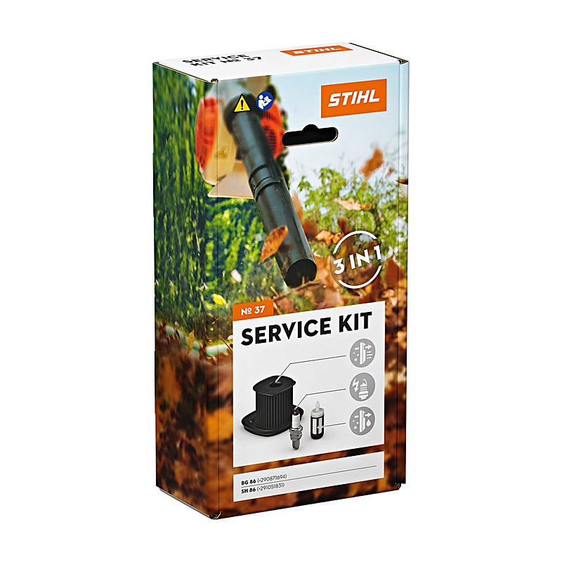 Stihl Service-Kit für Blasgeräte und Saughäcksler, Passend für BG 86 (SN > 290871694), SH 86 (SN > 291051831)