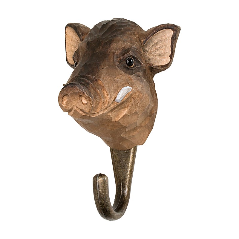 Wandhaken Wildschwein
