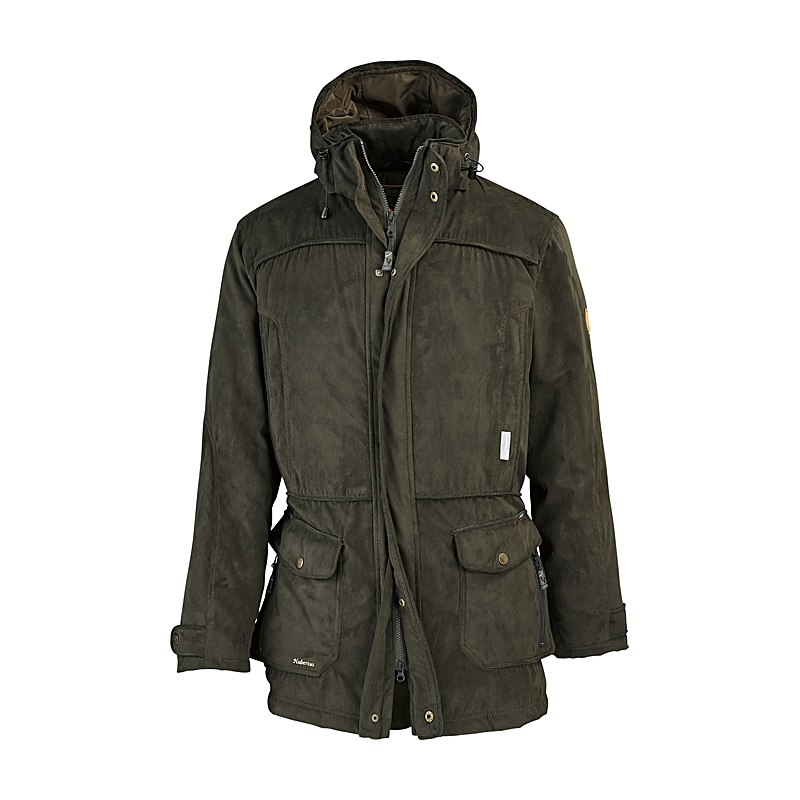 Hubertus Jagdjacke Schwarzwald, oliv-braun, Größe 64