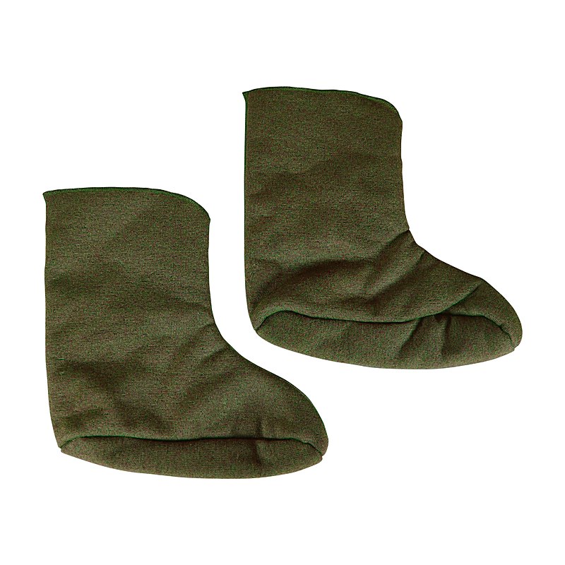 Nordforest Faserpelz-Socken, forest green, Größe 36/37