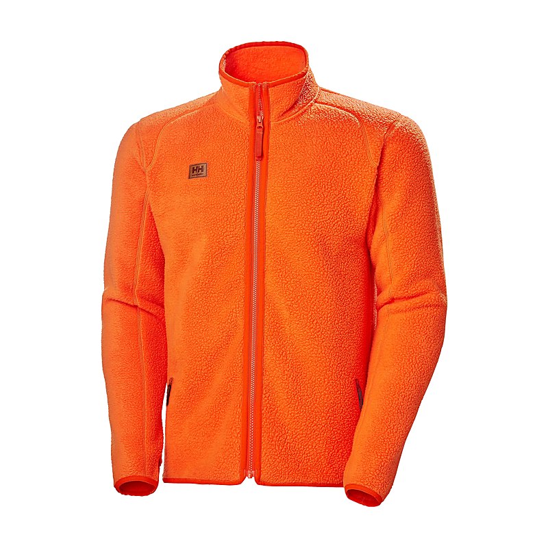 Helly Hansen Faserpelzjacke Heritage, dark orange, Größe XXL