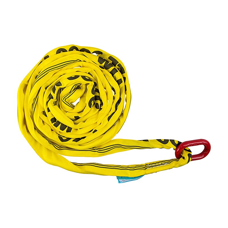 Polyester-Rundschlinge mit Stahlring, 3 t, 6 m, 3 m