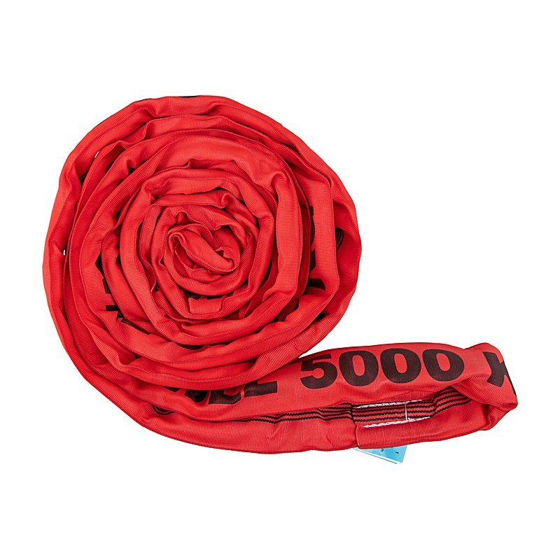 Polyester-Rundschlinge, 5 t, rot
