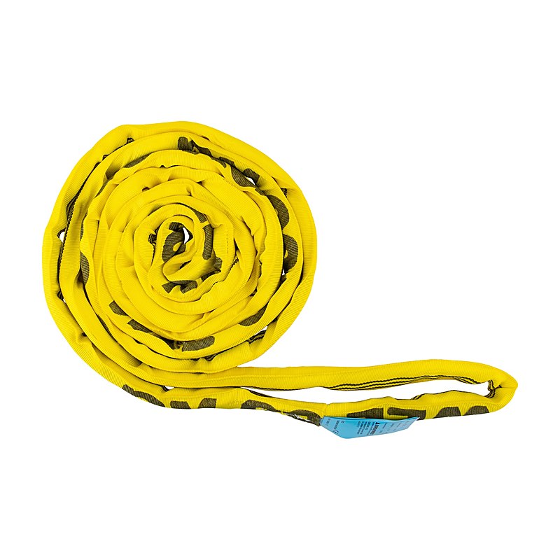 Polyester-Rundschlinge zweilagig, 3 t, gelb, 6 m, 3 m