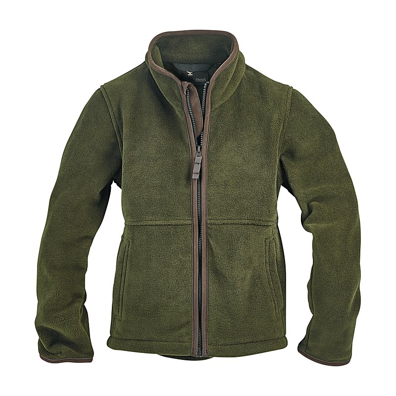Baleno Kinder-Fleecejacke Cody, olive, Größe 152