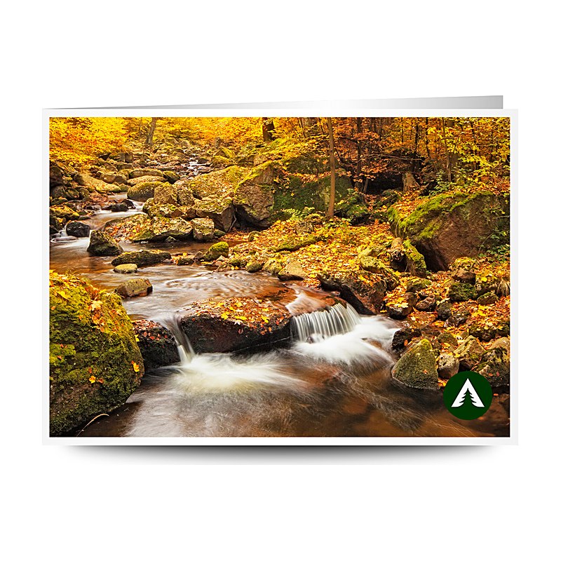 Geschenkgutschein zum Drucken, Herbst