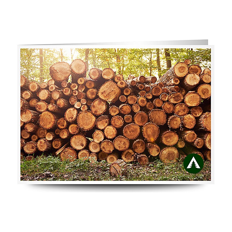 Geschenkgutschein zum Drucken, Holzpolter