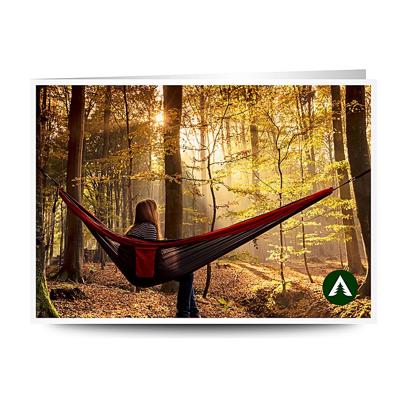Geschenkgutschein zum Drucken, Outdoor