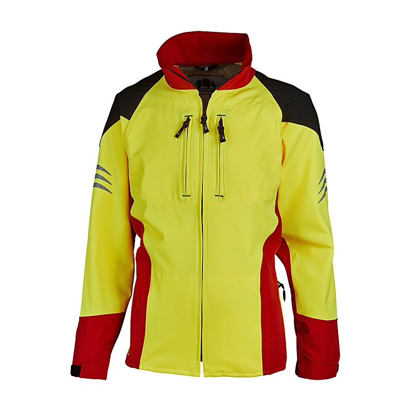 SIP Protection Forstjacke Shinobi, leuchtgelb-rot, Größe XS