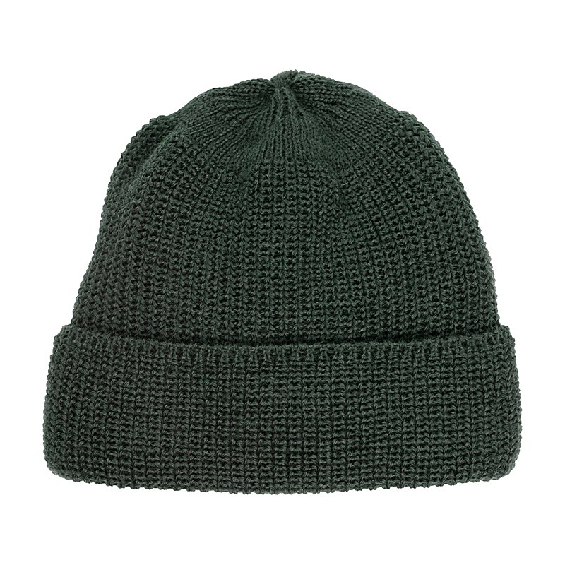 Leuchtfeuer Strickmütze Borkum, oliv, Größe one size