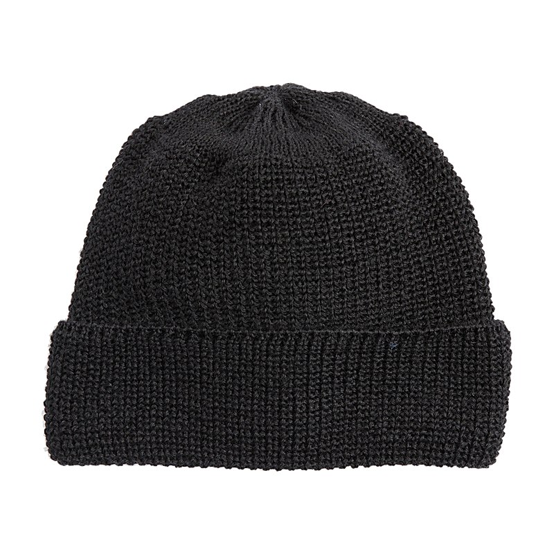 Leuchtfeuer Strickmütze Borkum, schwarz, Größe one size