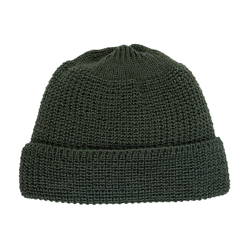 Leuchtfeuer Strickmütze, oliv, Größe one size