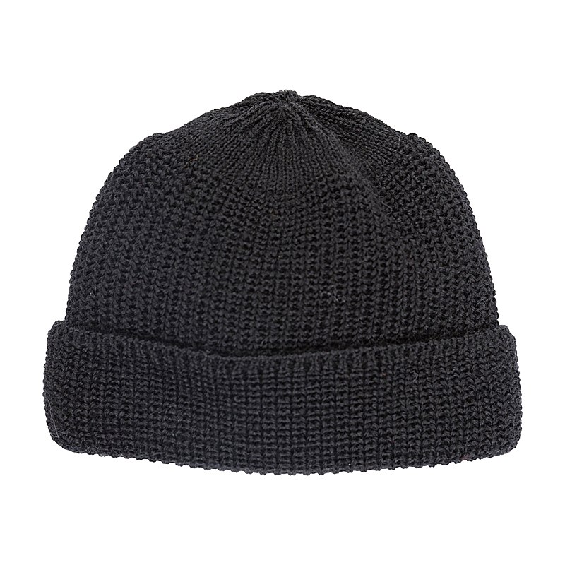 Leuchtfeuer Strickmütze, schwarz, Größe one size
