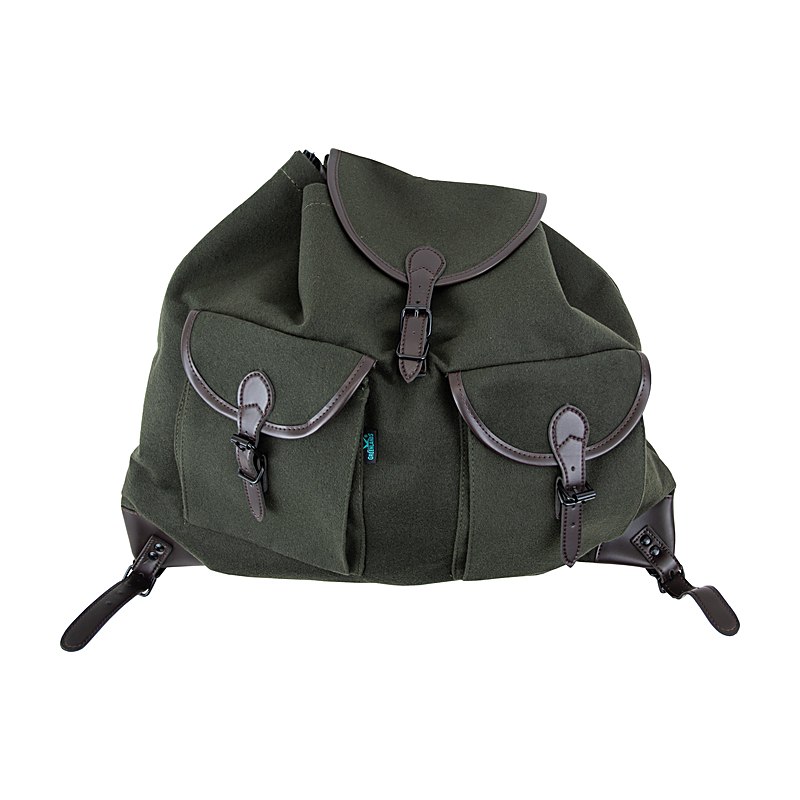 Greenlands Lodenrucksack mit Schweißeinlage, grün