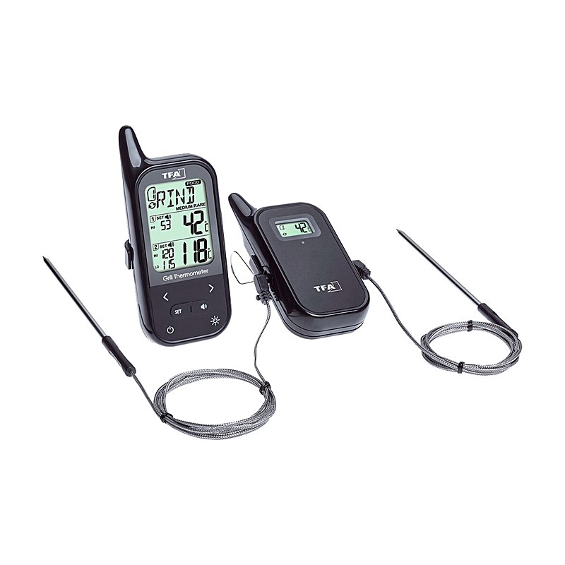 TFA Funk-Bratenthermometer Küchen-Chef Twin