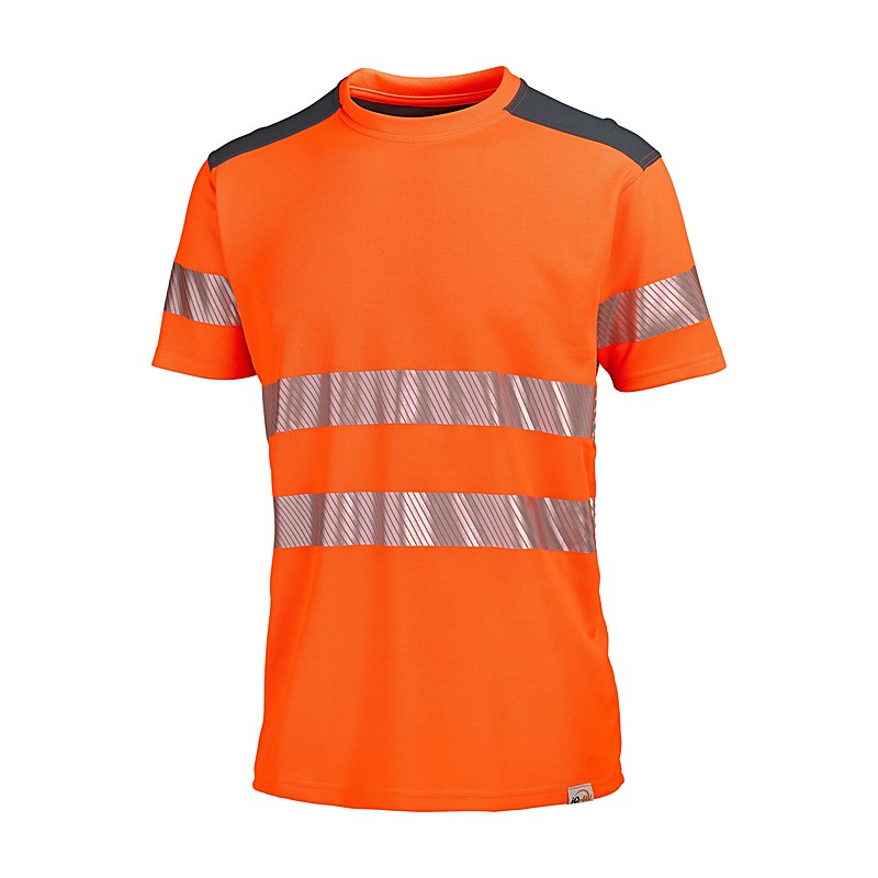 IQ-UV Funktionsshirt Kurzarm HiVi UV 50+, orange, Größe M